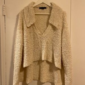 Alexander Wang Off White Knit Sweater